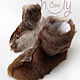 Теплые чуни на цигейке "Wooly Feet". Угги. HolyCowChic. Интернет-магазин Ярмарка Мастеров.  Фото №2