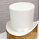 Unisex wedding cylinder. Milky color. Hats1. Exclusive HATS. LANA ANISIMOVA.. Online shopping on My Livemaster.  Фото №2