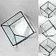 The Floriana. Interior Floriana for plants.Cube. Decoration for flower pots. Glass Flowers. My Livemaster. Фото №5