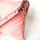 Pink leather bag 'Donna Rosa', women's bag. Classic Bag. Handbags genuine leather handmade. My Livemaster. Фото №4