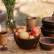 Посуда handmade. Livemaster - original item Handmade wooden tableware made of solid wood (salad bowl). IND4. Handmade.