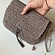 Сумочка-клатч из рафии. Клатчи. NataBern - Leather accessories. Ярмарка Мастеров.  Фото №4