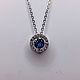 Подвеска с танзанитом 0.5ct. Подвеска. Sorockin Jewllery. Ярмарка Мастеров.  Фото №5