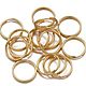Double connecting ring 8 mm (5 pcs), All-in-one rings gold, Accessories for jewelry, Ekaterinburg,  Фото №1