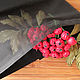 Organza black. Japanese fabric flowers. SAKURA - materials for citadele. Fair Masters.
