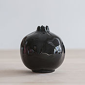 Для дома и интерьера handmade. Livemaster - original item Large black ceramic garnet. Handmade.