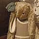  Зайка Варенька. Тедди Зверята. Ручные мишки Тедди (tamedteddybears). Интернет-магазин Ярмарка Мастеров.  Фото №2