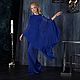 Order Evening dress, blue dress sleeveless. Дизайнерские платья Valensia Atelier. Livemaster. . Dresses Фото №3