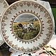 Plate with a hunting dog, Bavaria, 1980s (2933), Vintage plates, Tyumen,  Фото №1