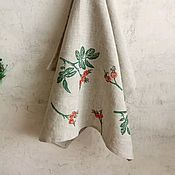 Для дома и интерьера handmade. Livemaster - original item Linen Kitchen Towel. Handmade.