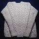 Women's knitted sweater Baked milk. Sweaters. Warm Yarn. Online shopping on My Livemaster.  Фото №2