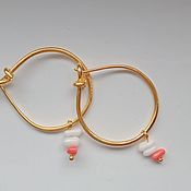 Украшения handmade. Livemaster - original item Earrings-rings 