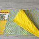 Three placemats with Fruit embroidery. Swipe. Kitchen. My Livemaster. Фото №6