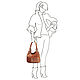 Рыжий кожаный мешочек. Классическая сумка. Кожаные сумки ALSWA. Интернет-магазин Ярмарка Мастеров.  Фото №2