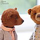 Peter (Dressed Artist Handmade Teddy Bear - OOAK). Teddy Bears. Olga Arkhipova. My Livemaster. Фото №4