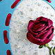 Greeting card turquoise rose and pearls. Wedding Cards. Yuliya LABORERA souvenir present (yuliya-laborera-podarki). My Livemaster. Фото №5