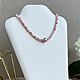 Заказать Чокер из розового опала и жемчуга. Storm Jewellery. Ярмарка Мастеров. . Чокер Фото №3