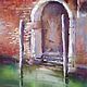 Order Painting pastel Venice Door #1 (red green terracotta). Pastelena. Livemaster. . Pictures Фото №3