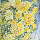 Painting watercolor 'Yellow chrysanthemum'. Painting with flowers, Pictures, Magnitogorsk,  Фото №1