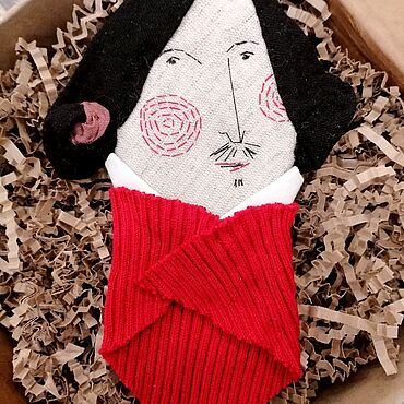 Украшения ручной работы. Ярмарка Мастеров - ручная работа Брошь Гоголь. Handmade.
