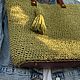 Сумка шоппер из рафии. Сумка-шоппер. LeSofyShop. Ярмарка Мастеров.  Фото №5