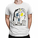 Cotton T-shirt 'Pablo Picasso - Kiss'. T-shirts. Dreamshirts. Online shopping on My Livemaster.  Фото №2