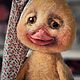 Утёнок Войлочная игрушка из шерсти: Ильюша. Войлочная игрушка. Алиса Демидова Woolen House. Ярмарка Мастеров.  Фото №7