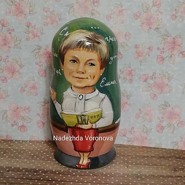 Сувениры и подарки ручной работы. Ярмарка Мастеров - ручная работа Сувениры по профессиям: матрёшки по фото. Handmade.
