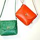 Order Women's bag 'alluring emerald-2'. J.P.-Handmade Designer Bags. Livemaster. . Crossbody bag Фото №3