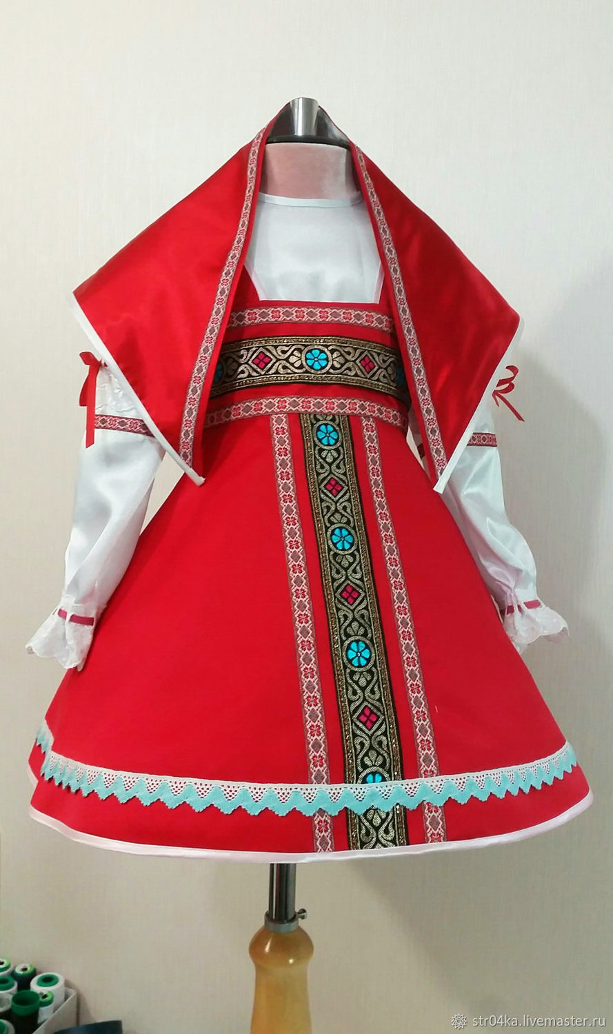 Детский костюм Матрешка 1003 к-18