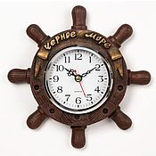Для дома и интерьера handmade. Livemaster - original item Classic Steering Wheel Watch. Handmade.