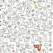 Раскраска котомания Раскраска котомания