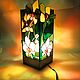 Настольные лампы: орхидеи, светильник в стиле Тиффани
