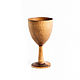Wooden wine glass (wine glass) made of Siberian Cedar wood G14, Wine Glasses, Novokuznetsk,  Фото №1