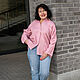Linen shirt pink powder with Mandala embroidery. Shirts. natali. Online shopping on My Livemaster.  Фото №2