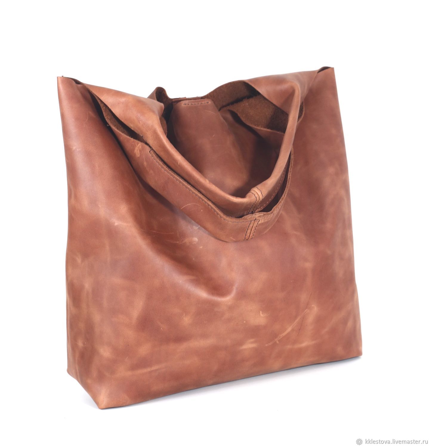 Сумка шоппер Shopper Bag кожаная