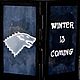 Фонарь "Winter is coming". Подсвечники. Silwingwen. Интернет-магазин Ярмарка Мастеров.  Фото №2