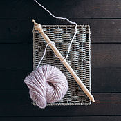 Материалы для творчества handmade. Livemaster - original item Brumstick (stick) for Peruvian knitting with a diameter of 15 mm. Br3. Handmade.