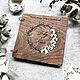 Гостевая книга из дерева "Орхидеи". Книги. CraftLand            (creative lab). Интернет-магазин Ярмарка Мастеров.  Фото №2