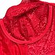 "Secret day red bustier" Комплект нижнего белья. Комплекты белья. BY FEMME BRAND Белье и корсеты. Интернет-магазин Ярмарка Мастеров.  Фото №2