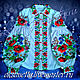Embroidery 'colors of summer' . Blouses. Славяночка-вышиваночка (oksanetta). Online shopping on My Livemaster.  Фото №2