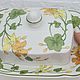 Винтаж: Маслёнка серии Geranium от Villeroy&Boch 80-х гг. Кухонная утварь винтажная. Love&Vintage. Интернет-магазин Ярмарка Мастеров.  Фото №2