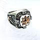 Ring-signet: The ring rose of the winds, Signet Ring, Sevastopol,  Фото №1