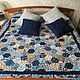 The bedspread is quilted patchwork with a patterned stitch, Bedspreads, Yaroslavl,  Фото №1