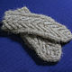 Women's knitted mittens 'Irish tail'. Mittens. Warm Yarn. My Livemaster. Фото №5