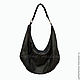 Bag: POLLY Python Leather Hobo Bag. Sacks. Exotic Workshop Python Fashion. Online shopping on My Livemaster.  Фото №2