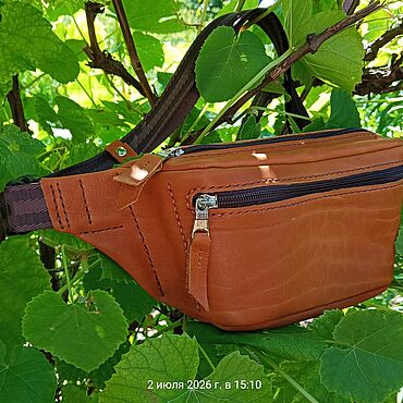 Сумки ручной работы. Ярмарка Мастеров - ручная работа Поясная сумка бананка. Handmade.