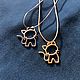 Заказать Подвеска "Кошечка" на кожаном шнуре, подарок для девочки. Gleamnight jewelry. Ярмарка Мастеров. . Подвеска Фото №3