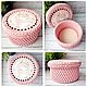 Вязаная корзинка, с крышкой. Корзины. Knitted basket. Ярмарка Мастеров.  Фото №7