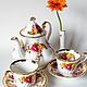 Винтаж:   фарфоровый  чайный сервиз. Сервизы винтажные. Fancy teapots. Интернет-магазин Ярмарка Мастеров.  Фото №2